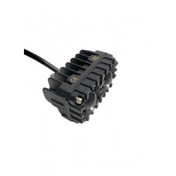 Andowl - Proiectoare din Aluminiu pentru Motocicleta 22W Iluminare Alba Galbena 2 bucati, 25316, tescomak.ro