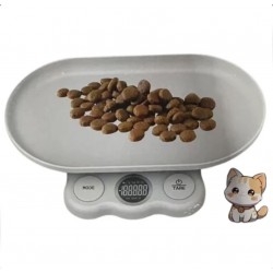 Andowl - Mini cantar digital pentru bucatarie si pentru masurare hrana animale de companie, 25332, tescomak.ro