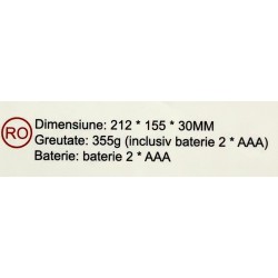 Andowl - Cantar electronic de bucatare cu display, 25379, tescomak.ro