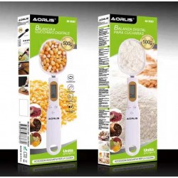 AORLIS - Cantar de bucatarie tip lingura, 500g, cu display, 25414, tescomak.ro