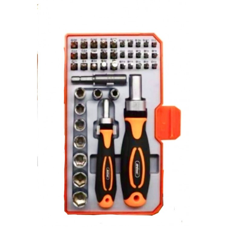 Andowl - Set surubelnite cu clichet 42 in 1