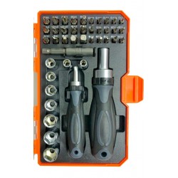 Andowl - Set surubelnite cu clichet 42 in 1, 25419, tescomak.ro