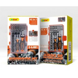 Andowl - Set surubelnite cu clichet 42 in 1, 25420, tescomak.ro
