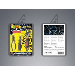Andowl - Set surubelnite manuale, cleste si cheie franceza reglabila Q-GJ123, 25445, tescomak.ro