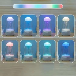 OEM - Difuzor inteligent cu lumina colorata Jellyfish, 25606, tescomak.ro