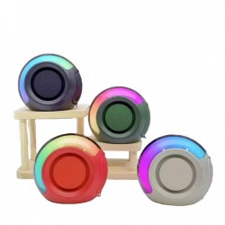 OEM - Mini difuzor BT cu lumina RGB, subwoofer, 25625, tescomak.ro