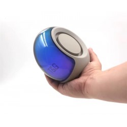 OEM - Mini difuzor BT cu lumina RGB, subwoofer, 25632, tescomak.ro