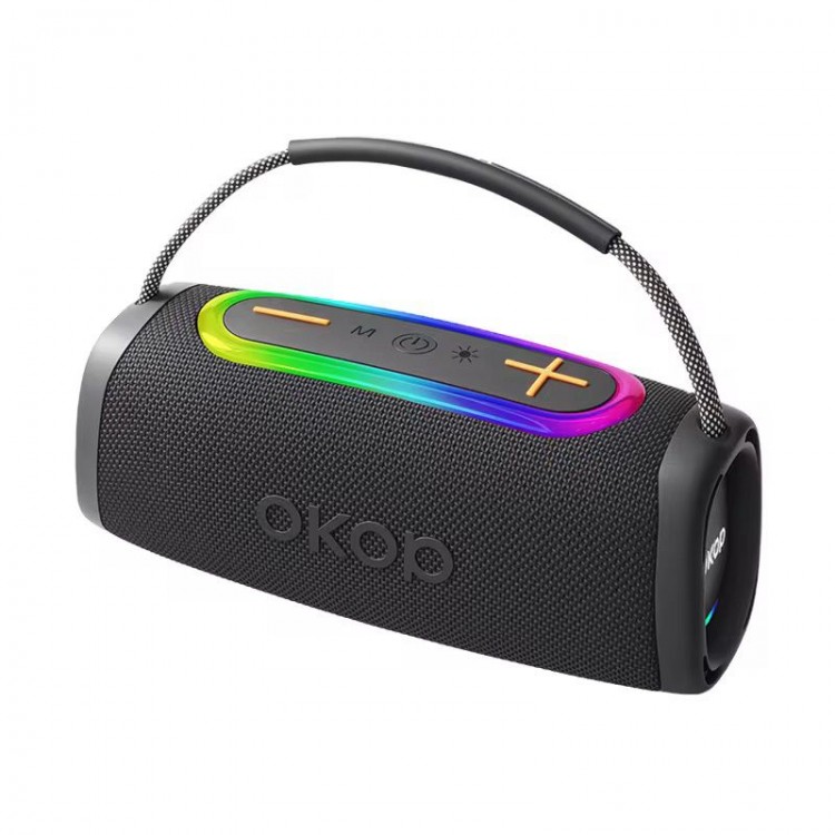 okop - Boxa Bluetooth cu iluminare RGB, difuzor cu sunet surround