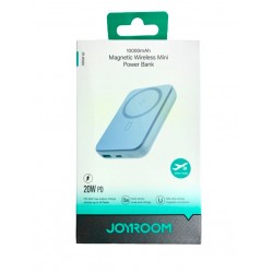 JOYROOM - Baterie externa portabila, Magnetica, 20W, 10000 mAh, Incarcare Wireless 15W, 26013, tescomak.ro