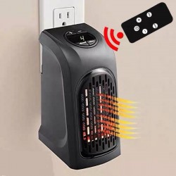TESCOMAK - Aeroterma la priza cu termostat si telecomanda 400w, 26366, tescomak.ro