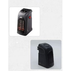 TESCOMAK - Aeroterma la priza cu termostat si telecomanda 400w, 26367, tescomak.ro