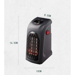 TESCOMAK - Aeroterma la priza cu termostat si telecomanda 400w, 26370, tescomak.ro