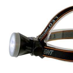 TESCOMAK - Lanterna de cap LED COB cu acumulator KX 308 cu led mare puternic, 26662, tescomak.ro