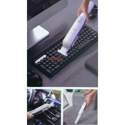 TESCOMAK - Aspirator portabil, auto/acasa, capacitate 150 ml, baterie 5000 mAh, 65 w, 26878, tescomak.ro
