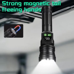 COBA - Lanterna portabila A280 cu zoom LCD in 4 culori si magnet, 27361, tescomak.ro