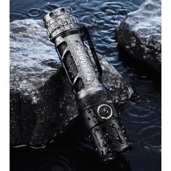 YEMAO - Lanterna tactica EDC A6, 2200 lm, intrerupator Dublu, incarcare USB C, baterie 18650, 5 moduri de iluminare, 27706, tescomak.ro