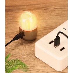 YEMAO - Lanterna mini de camping, multifunctionala, reincarcabila, cu baza magnetica si trepied, 27898, tescomak.ro