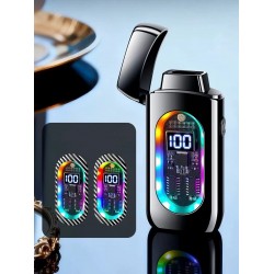 Soleil World - Bricheta cu gaz, rezistenta la vant, flacara dubla, 29115, tescomak.ro