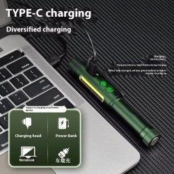 YEMAO - Lanterna de mana YEMAO YM-M45, XPG + COB, Type-C, magnet, 29685, tescomak.ro