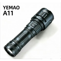 YEMAO - Lanterna portabila YEMAO YM-A11,  LED XHP70, functie de power bank, incarcare prin USB Type-C, 1000m, 29741, tescomak.ro