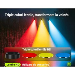 YEMAO - Lanterna portabila YEMAO YM-A11,  LED XHP70, functie de power bank, incarcare prin USB Type-C, 1000m, 29748, tescomak.ro