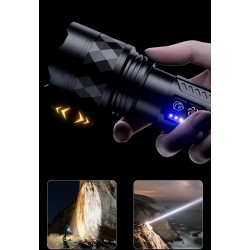 YEMAO - Lanterna YEMAO YM-G641 TG 60W, acumulator 33140, Power Bank, Type-C, zoom, 29856, tescomak.ro