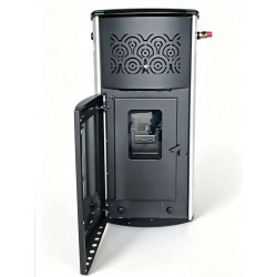 Semineu pe Biomasi / Peleti cu Hydro 10kW|19kW|23kW- 100m²|160m²|200m²