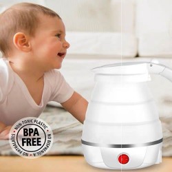 Andowl - Fierbator electric de calatorie, pliabil, din silicon, 5125, tescomak.ro