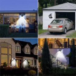 TESCOMAK - Proiector LED SMD, cu panou solar si telecomanda, 36000 mAh LiFePO4, 6000K, 6866, tescomak.ro