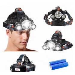 Soleil World - Lanterna de cap cu lumina alba, 10W, 3 moduri, 5000LM, 6906, tescomak.ro