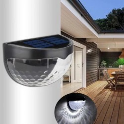 Soleil World - Lampa solara LED de perete cu senzor lumina, 7233, tescomak.ro
