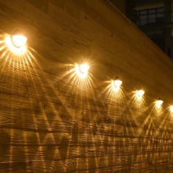 Soleil World - Lampa solara LED de perete cu senzor lumina, 7238, tescomak.ro