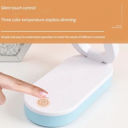 Soleil World - Lampa de birou pliabila cu protectie pentru ochi, 7962, tescomak.ro