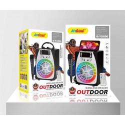 Andowl - Difuzor bluetooth cu microfon, 9298, tescomak.ro